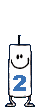 2 Smiley – Geburtstags Kerzen